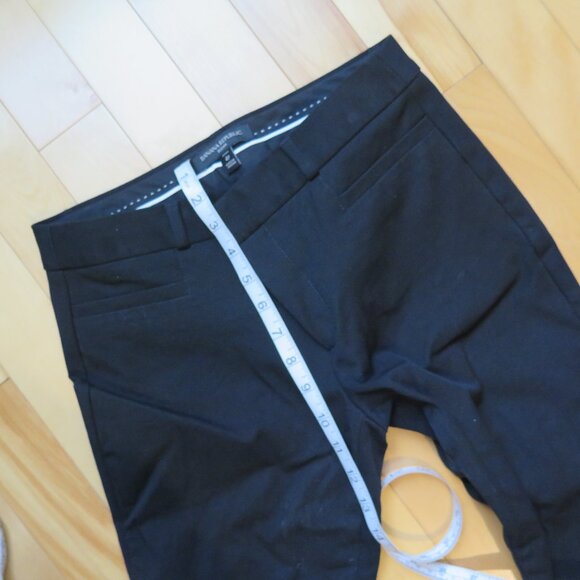 Banana Republic Petite Midrise Skinny Sloan Ankle Pants size 4P black - Picture 7 of 7